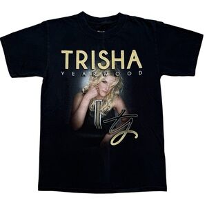 Trisha Yearwood World Tour Country Music 2-Sided Men’s Adult t-shirt size S